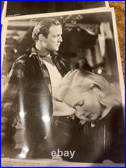 MARLON BRANDO ON THE WATERFRONT LOT Of 18 Press Photos Screen Gems