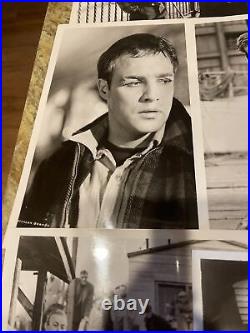 MARLON BRANDO ON THE WATERFRONT LOT Of 18 Press Photos Screen Gems