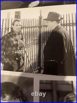 MARLON BRANDO ON THE WATERFRONT LOT Of 18 Press Photos Screen Gems