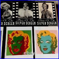 Marilyn Monroe 11 Postcard 9 Card 1 Photo 2 Badge Collection Hollywood Film Star