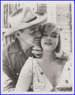 Marilyn Monroe + Clark Gable in The Misfits (1960s)? Hollywood Star Photo K 138