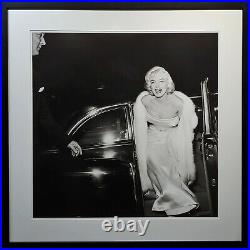 Marilyn Monroe at 1954 Movie Premier -Silver Gelatin Photograph by Murray Garret