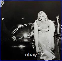 Marilyn Monroe at 1954 Movie Premier -Silver Gelatin Photograph by Murray Garret