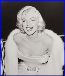 Marilyn Monroe at 1954 Movie Premier -Silver Gelatin Photograph by Murray Garret