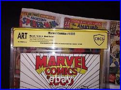 MarvelComics # 1,000 Sketch by Ron Wilson CBCS Witnessed ART 2022 MOTU 1/2