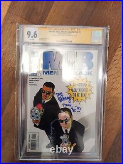 Men in Black Movie Adaptation #1 (1997) Marvel Comics CGC 9.6 White Pages Signed