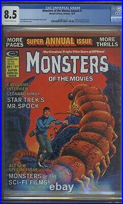 Monsters of the Movie Annual # 1 CGC 8.5 Gray Morrow Cover