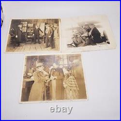 Movie Stills Lot, Franklyn Hanna, Hazel Dawn, Herbert Rawlinson + Reciept