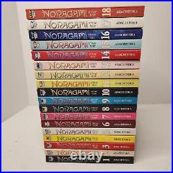 Noragami Stray God by Adachitoka Vol. 1-18 English Manga Very Good READ