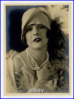 Norma Talmadge 1930 Stunning Elmer Fryer Flapper Girl Portrait Art Deco