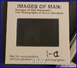 Photographer Bruce Davidson (Images Of Man) 35mm Slides With Teaching Kit 1972