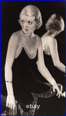 QUINTESSENTIAL GLAMOROUS 11x14 DECO CONSTANCE BENNETT FRYER WARNER BROS PHOTO