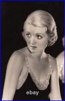 QUINTESSENTIAL GLAMOROUS 11x14 DECO CONSTANCE BENNETT FRYER WARNER BROS PHOTO