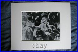 Rare laurel & hardy black and white picture photo print movie photograph FRAMED