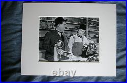 Rare laurel & hardy black & white picture photo print movie photograph FRAMED