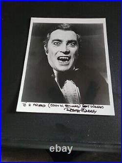 Robert Quarry Autograph Vampire Picture