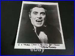 Robert Quarry Autograph Vampire Picture