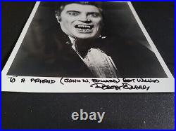 Robert Quarry Autograph Vampire Picture