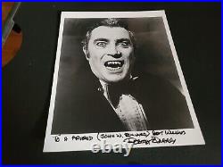 Robert Quarry Autograph Vampire Picture