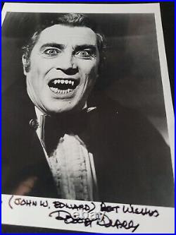 Robert Quarry Autograph Vampire Picture