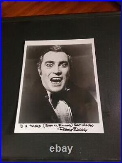 Robert Quarry Autograph Vampire Picture