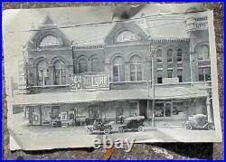 Scarce 1914 Photo Bartow Opera House THE LURE Silent Film Fresno, Ca