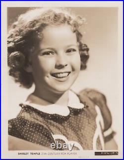 Shirley Temple (1930s) Lovely Smile Original Vintage Hollywood Movie Photo K58