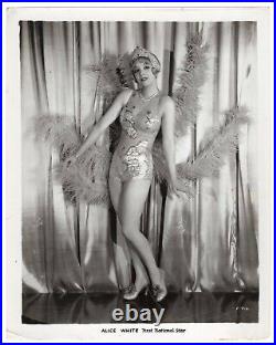 Silent Film Flapper Alice White CHEESECAKE PRE-CODE ALLURING POSE 20s Photo 372