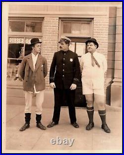 Stan Laurel + Oliver Hardy (1928) Comedy Silent Original Movie Photo M 144