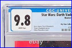 Star Wars Darth Vader Black White and Red #1 Massafera Virgin Variant CGC 9.8