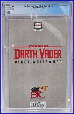 Star Wars Darth Vader Black White and Red #1 Massafera Virgin Variant CGC 9.8