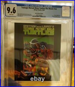 Teenage Mutant Ninja Turtles The Movie #nn CGC 9.6 rare Mini black and white ed