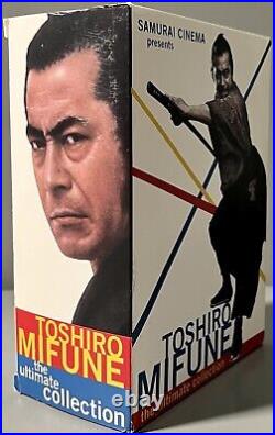 Toshiro Mifune The Ultimate Collection 5 Disc/5 Film Box Set Brand New