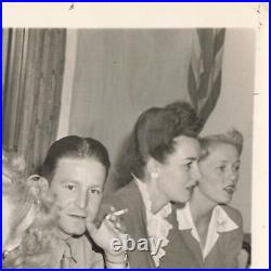 USO Camp Roberts CA 1941 Press Photo 8x10 Movie Star Dinner Carole Landis P112b