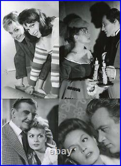 VINTAGE 34 PIC LOT EVA BARTOK COLLECTION-PORTRAITS-ASSORTED FILMS-1950-60's