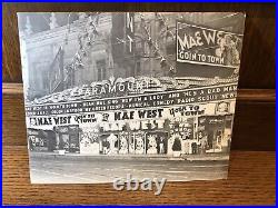 Vintage 1935 Mae West Goin' To Town Photograph Atlanta Paramount Movie Theater