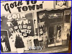 Vintage 1935 Mae West Goin' To Town Photograph Atlanta Paramount Movie Theater