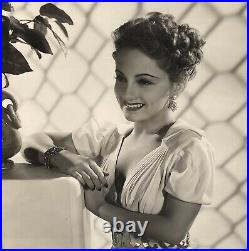 Vintage Hollywood Silver Screen Film Star Actress Diana Lewis Autograph Photo