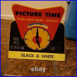 Vintage Kodak Black & White Picture Time Film Left Now. Ready Photo