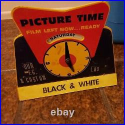 Vintage Kodak Black & White Picture Time Film Left Now. Ready Photo