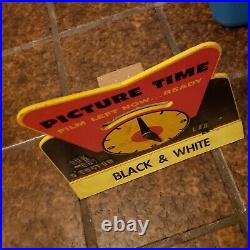 Vintage Kodak Black & White Picture Time Film Left Now. Ready Photo