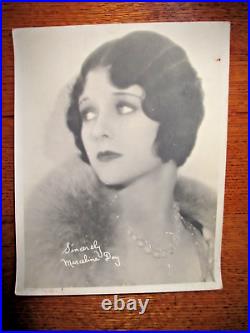 Vintage Lot of 10 8x10 Photo Silent Movie Stars Actors Facsimile Signed