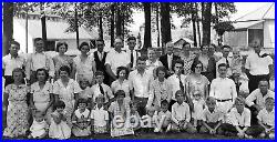 Vintage Photo Film Negative Lot Family Reunions Up to 1930's Large Format Negs