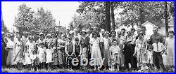 Vintage Photo Film Negative Lot Family Reunions Up to 1930's Large Format Negs