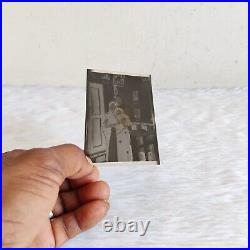 Vintage Random Safety Film Camera Negatives Old B/W Photographs 9Pcs PR356