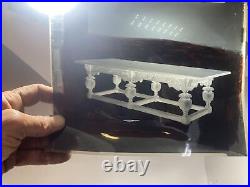 Vtg 1920 FILM Photo B+W Negative Lot ART DECO Architecture & Furniture? Salesman