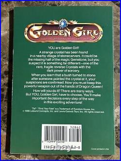 Vtg Golden Girl Guardians of the Gemstones 1 2 3 Vanishing Unicorn R. L. Stine