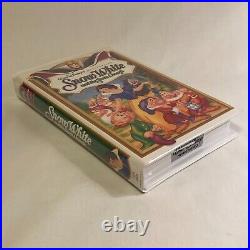 Walt Disney Masterpiece Snow White & the Seven Dwarfs VHS Black Diamond